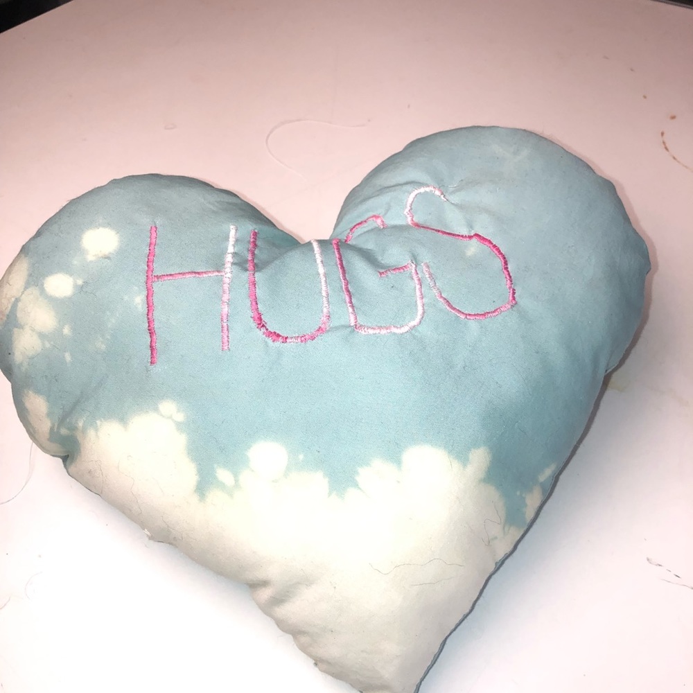 Mini Candy Heart Valentines Pillow
